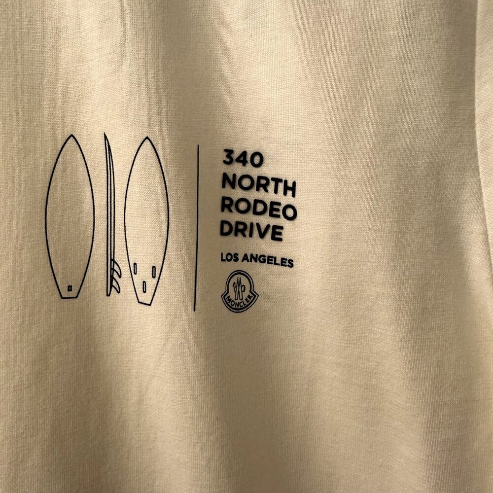 Moncler - EMPLOYEE EXCLUSIVE LA Rodeo Opening Event T-shirt - Picture 3 of 3